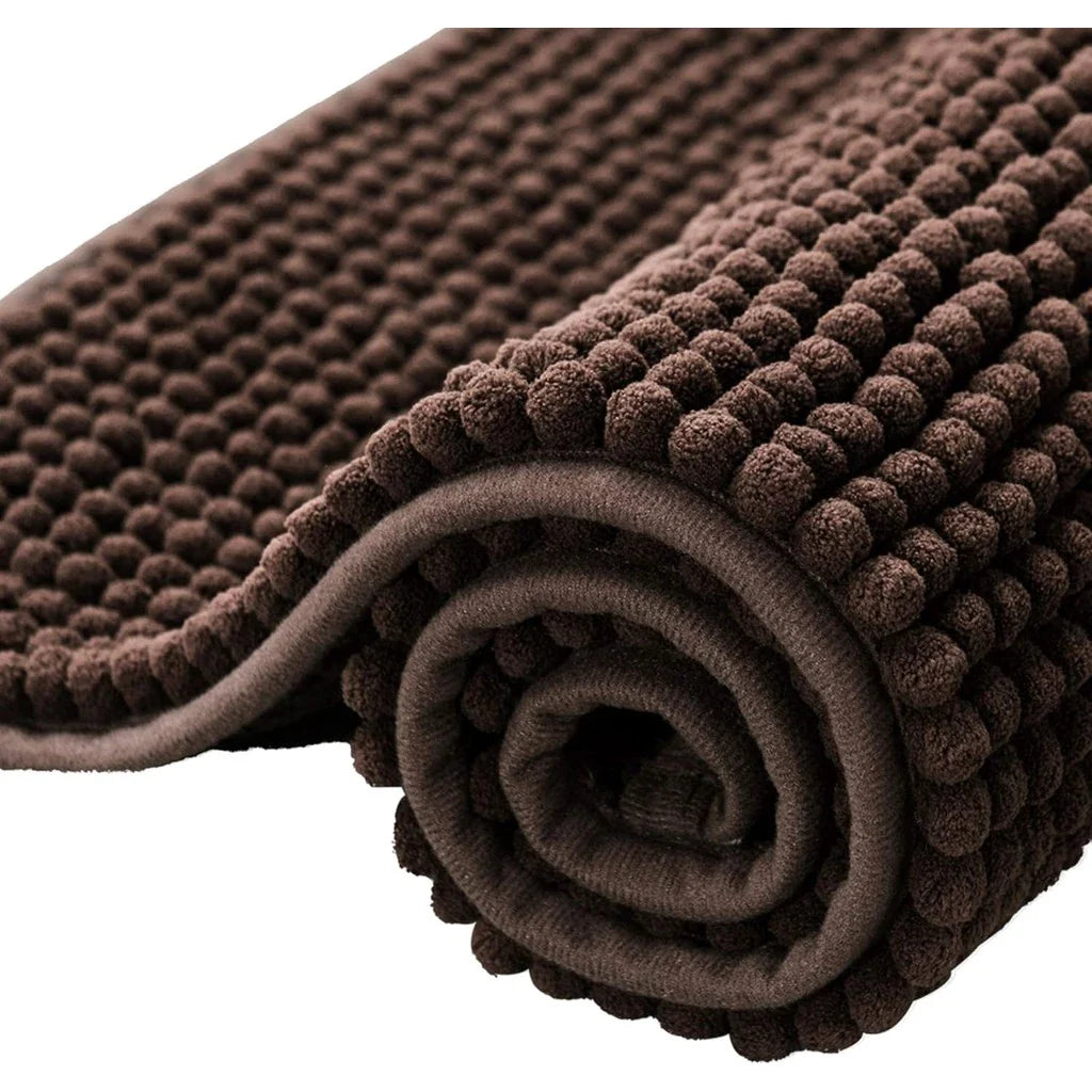 Tapete de Banheiro Microfibra Macarrão Luxo – 40x60cm