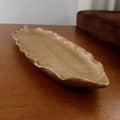Centro de Mesa Formato Folha 66 cm – Decoração Sofisticada